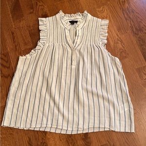 JCrew Sleevess Guaze Top (Small, runs large)